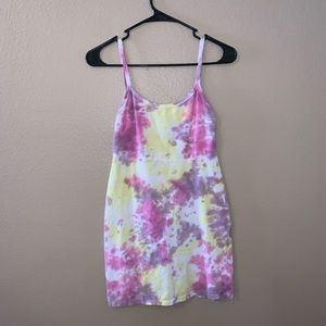 Full Tilt Mini Dress Tie Dye